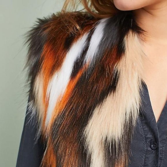 Rosie Neira Vivid Faux Fur Vest - Picture 3 of 9